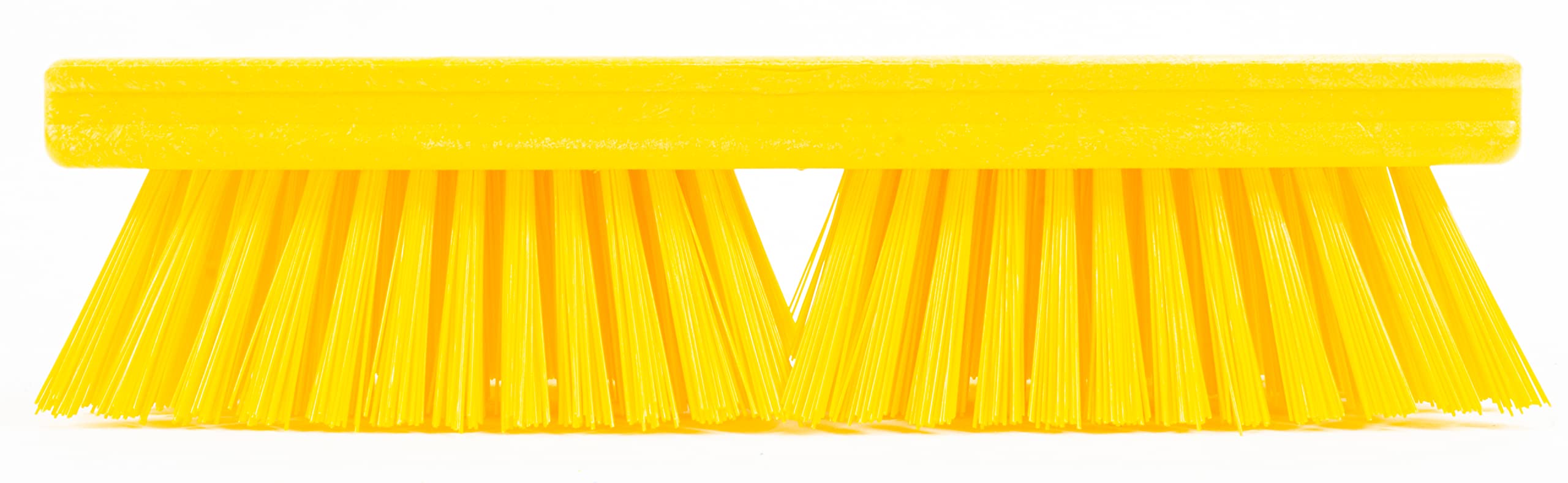 SPARTA Plastic Floor Scrub Brush, Brush Head Only, Deck Brush with ACME Standard Thread Fitting for Deck, Industrial Kitchens, a