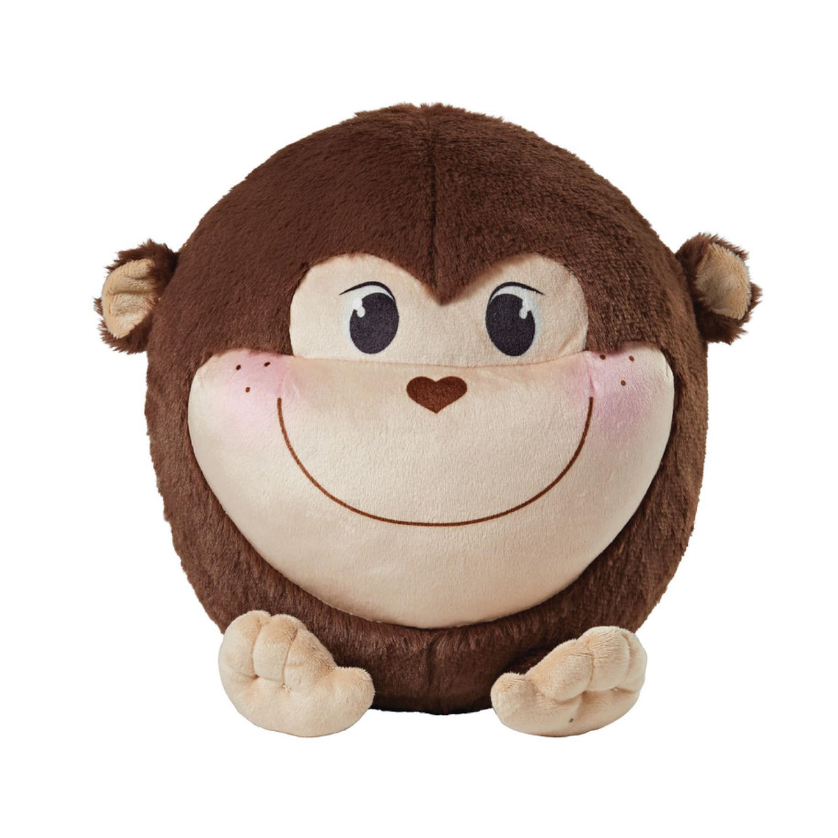 Pillow Pets Monkey, 10 Puff Stuffed Animal Plush Toy