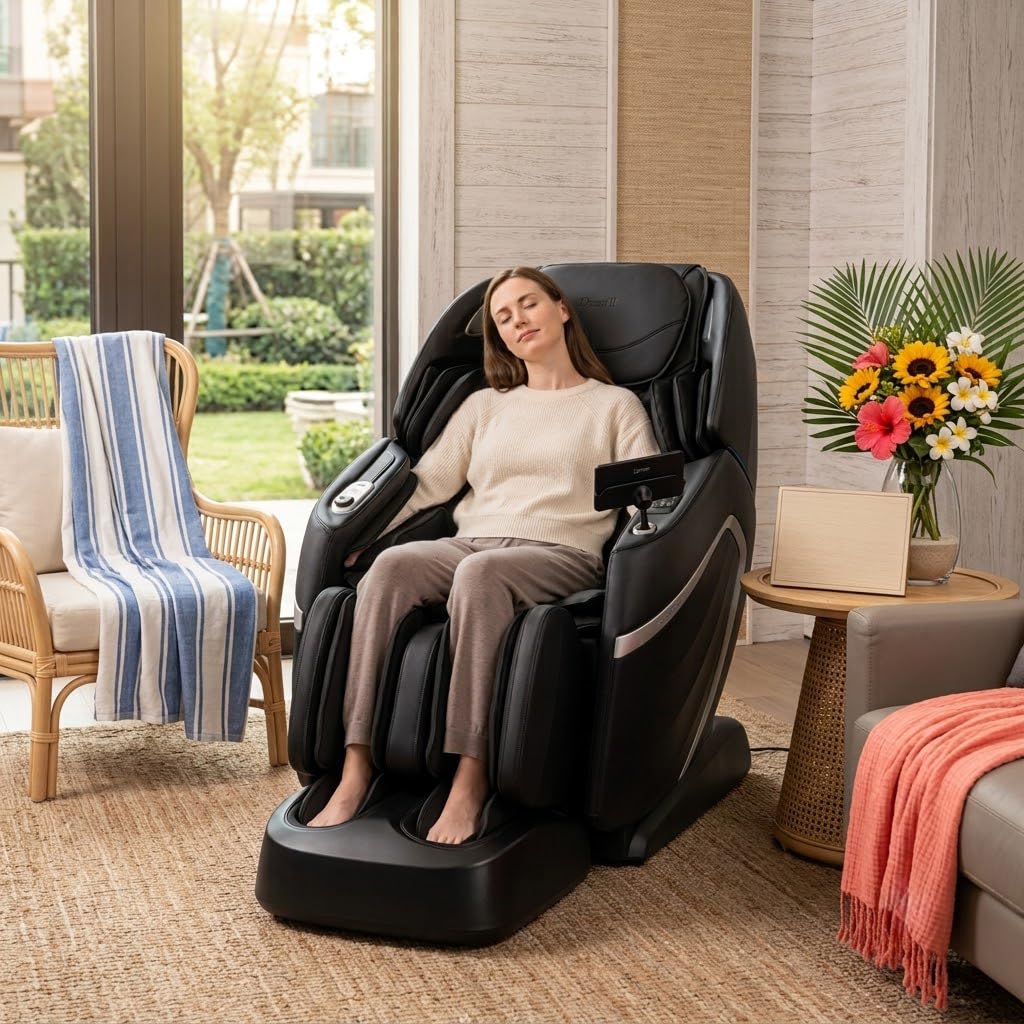 Osaki Emperor II 4D Full Body Massage Chair, SLTrack Recliner