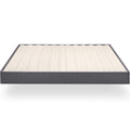 Zinus Upholstered Metal and Wood Box Spring, 7.5 Inch Mattress Foundation, Easy Assembly, Fabric Paneled Design, King