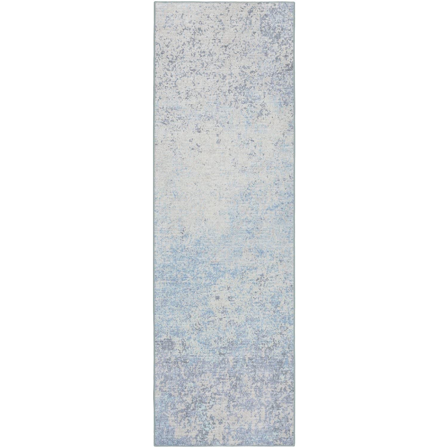 Winslow Wl3 Blue Transitional Rug Runner 2' 6" X 10'