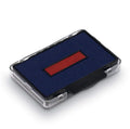 Trodat 5440# Professional Date Stamp Ink Pad, Model 6/53/2 Color Red/Blue, Item 74515