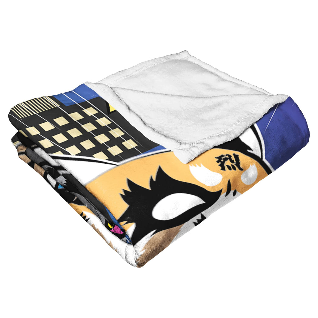 Northwest Aggretsuko Silk Touch Throw Blanket, 50'' X 60'', Metal Band