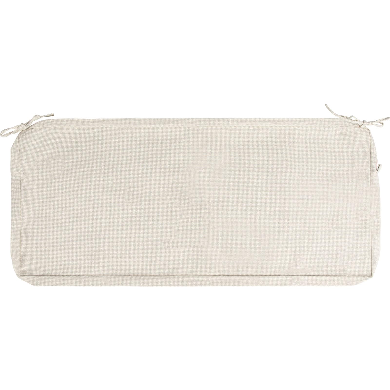 In4 Care Patio Bench Cushion Covers For Outdoor Furniture With Ties, Water Resistant Loveseat/Settee Cushion Slipcover 45X18X3 I