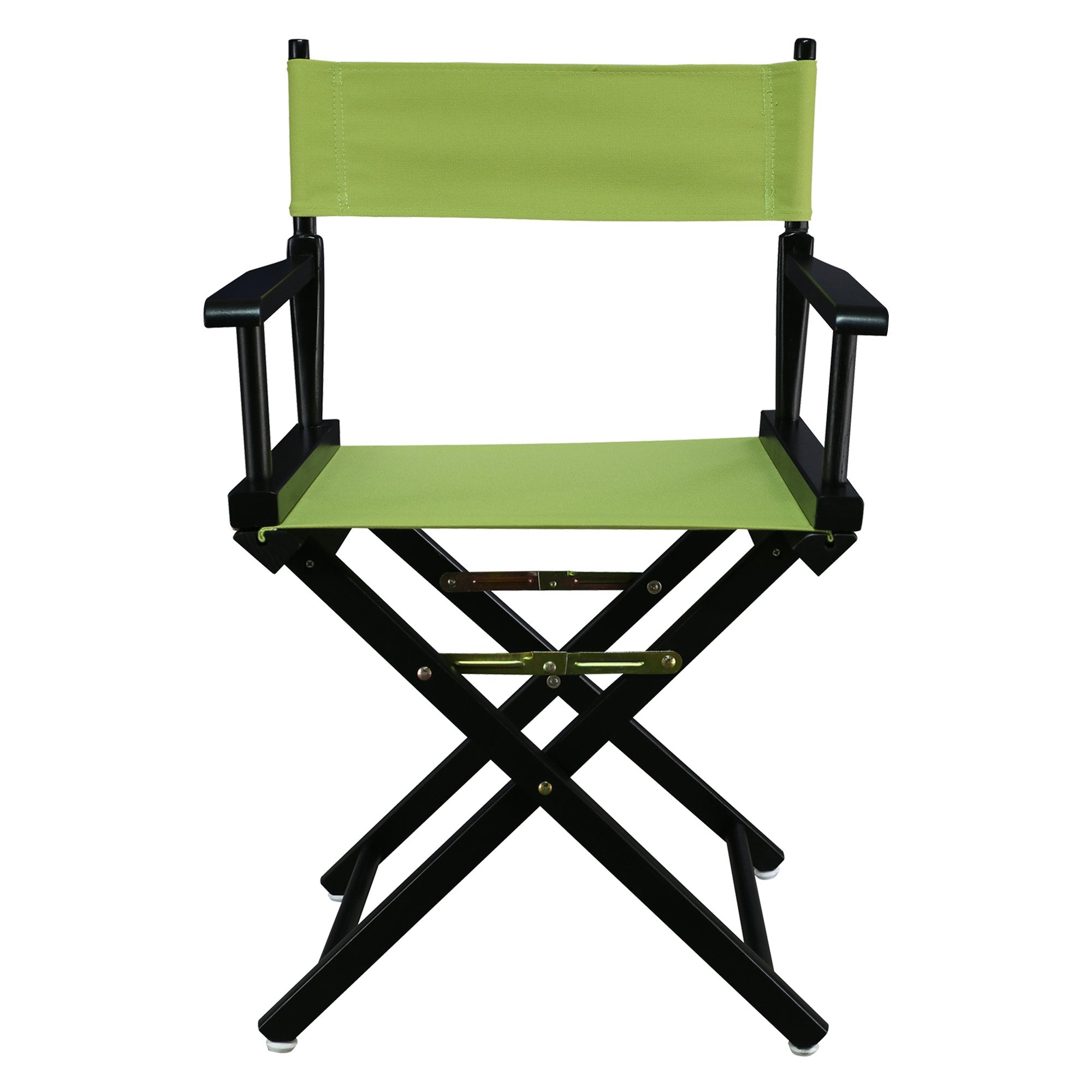 Casual Home 200-02/021-72 Director Chair 18" - Classic Height Blackframe/Lime Green Canvas