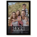 wallsthatspeak 14x21 Black Picture Frame for Puzzles Posters Photos or Artwork