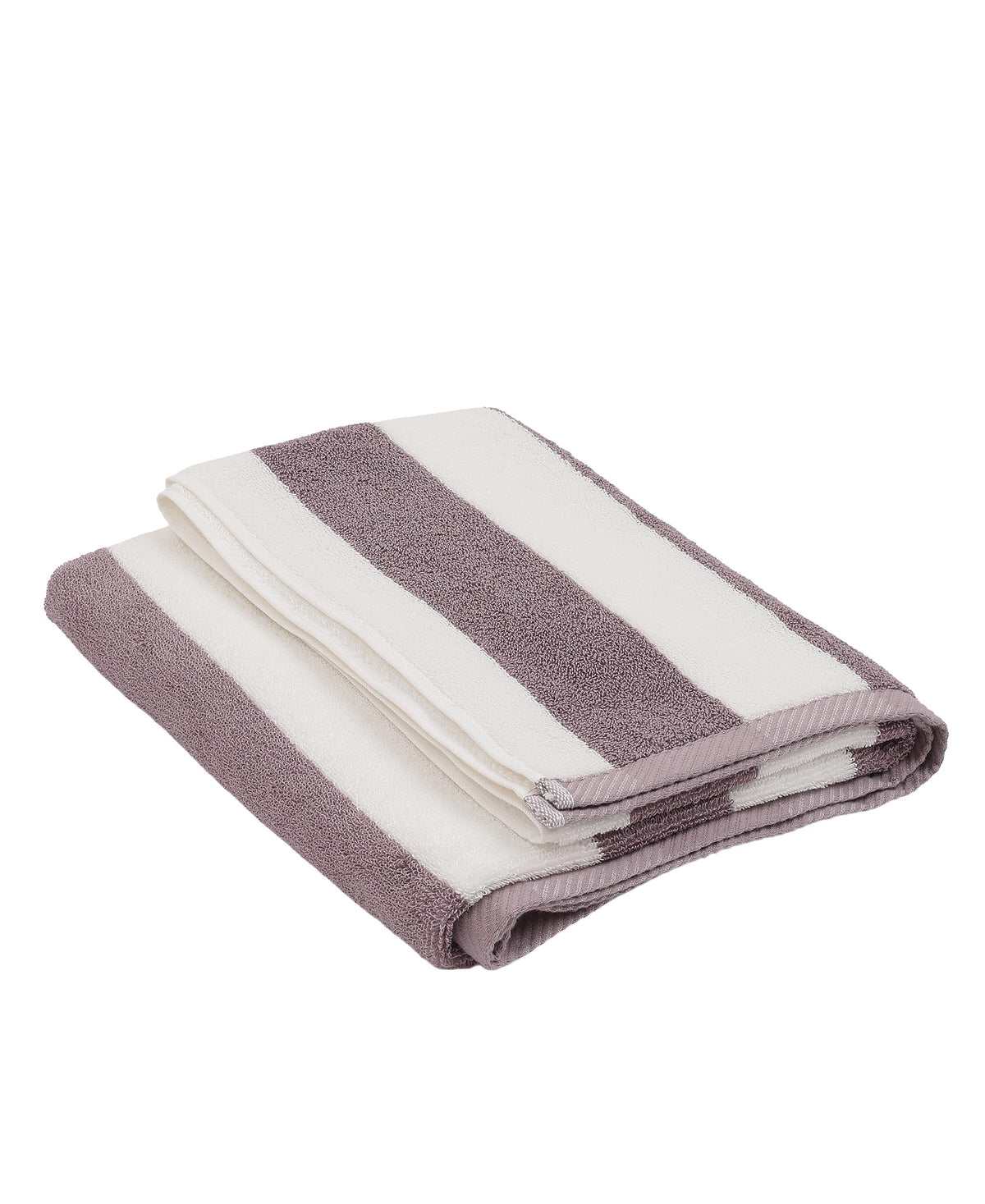 Jockey T111 Men Cotton Terry Ultrasoft and Durable Striped Bath Towel with Hanger Loop_Nirvana