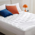 Bedsure Rv King Size Mattress Pad - Soft Mattress Cover Padded, Quilted Fitted Mattress Protector With 8-21' Deep Pocket, Breat
