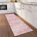 Dalyn Rugs Jericho Jc5 Rose 2'6" X 12' Rectangle Soft Runner Rug, Easy Clean, Non Shedding, Bedroom, Entry, Living Room, Dining Room, Kitchen Rug