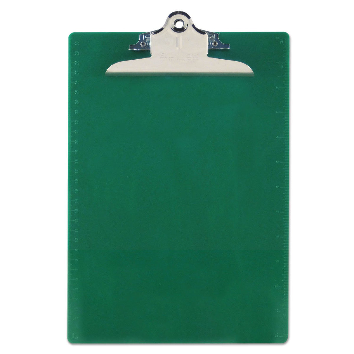 Saunders 21604 Recycled Plastic Clipboards 1-Inch Clip Cap 8 1/2 X 12 Sheets Green