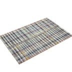 Loloi Chris Loves Julia X Humphrey Collection, Plum & Multi 3'-6'' X 5'-6'' Area Rug - Plaid Accent Rugs For Living Room, Bedroo