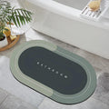 HaRvic Absorbent Bath Mat QuickDrying Bathroom Mats Rubber NonSlip Bath Mat Bathroom Rugs Door Mat Soft Silicone Super Absorbe