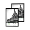 FrameWorks 16    x 24    2-Pack Black Back-Loading Wooden Poster Frame with Classic Edges
