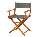 Casual Home 18 Directors Chair Honey Oak Frame with Grey Canvas