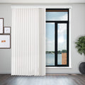 CHICOLOGY Vertical Blinds , Door Blinds & Shades , Blackout Window Shade , Vertical Blinds for Doors , Sliding Blinds Oxford Whi