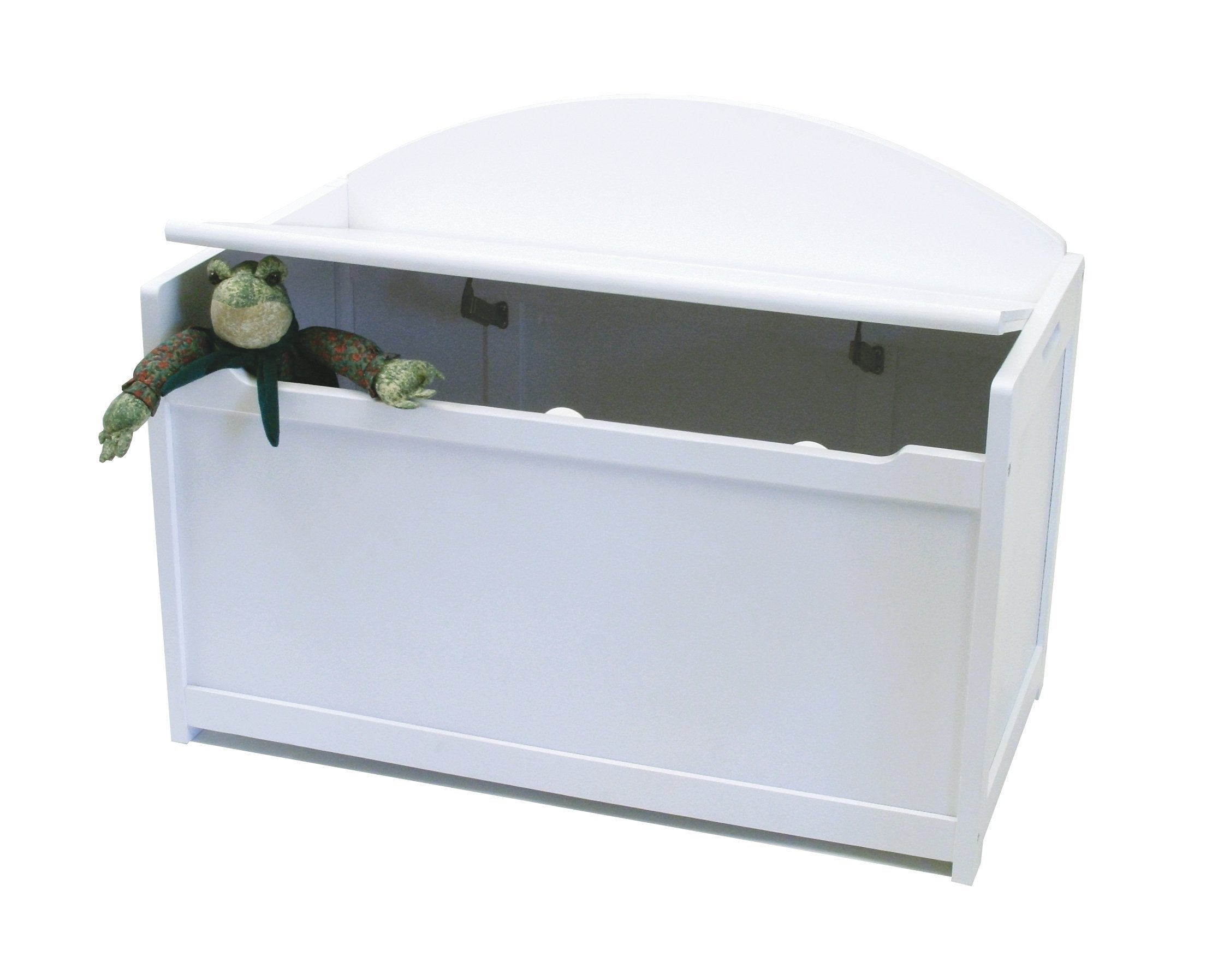 Lipper International Childs Toy Chest, 33.25 W x 17.75 D x 24.5 H, White