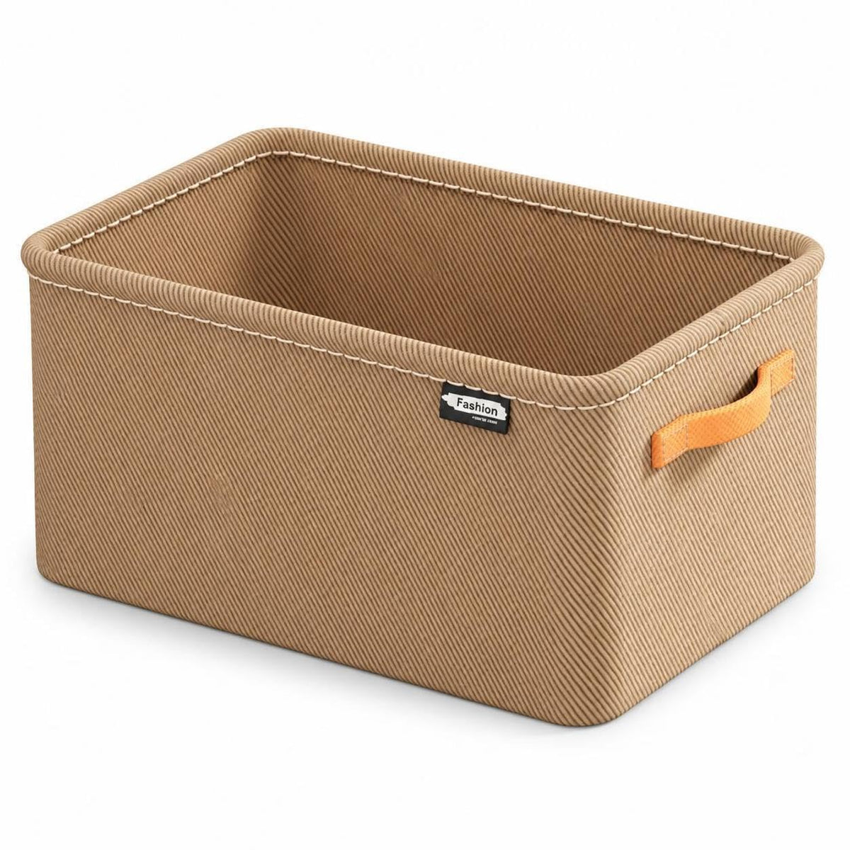 Calandis Fabric Storage Basket With Steel Frame For Clothes, Toys, And Home Organization Large 42 * 28 * 25Cm, Thickened Fabric
