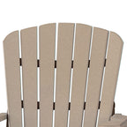 American Furniture Classics Balcony Height Table Double Glider, Weatherwood & Tudor Brown