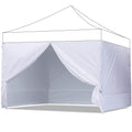 Abccanopy Side Wall 10X10, White (4 Walls Only, Not Including Frame And Top)