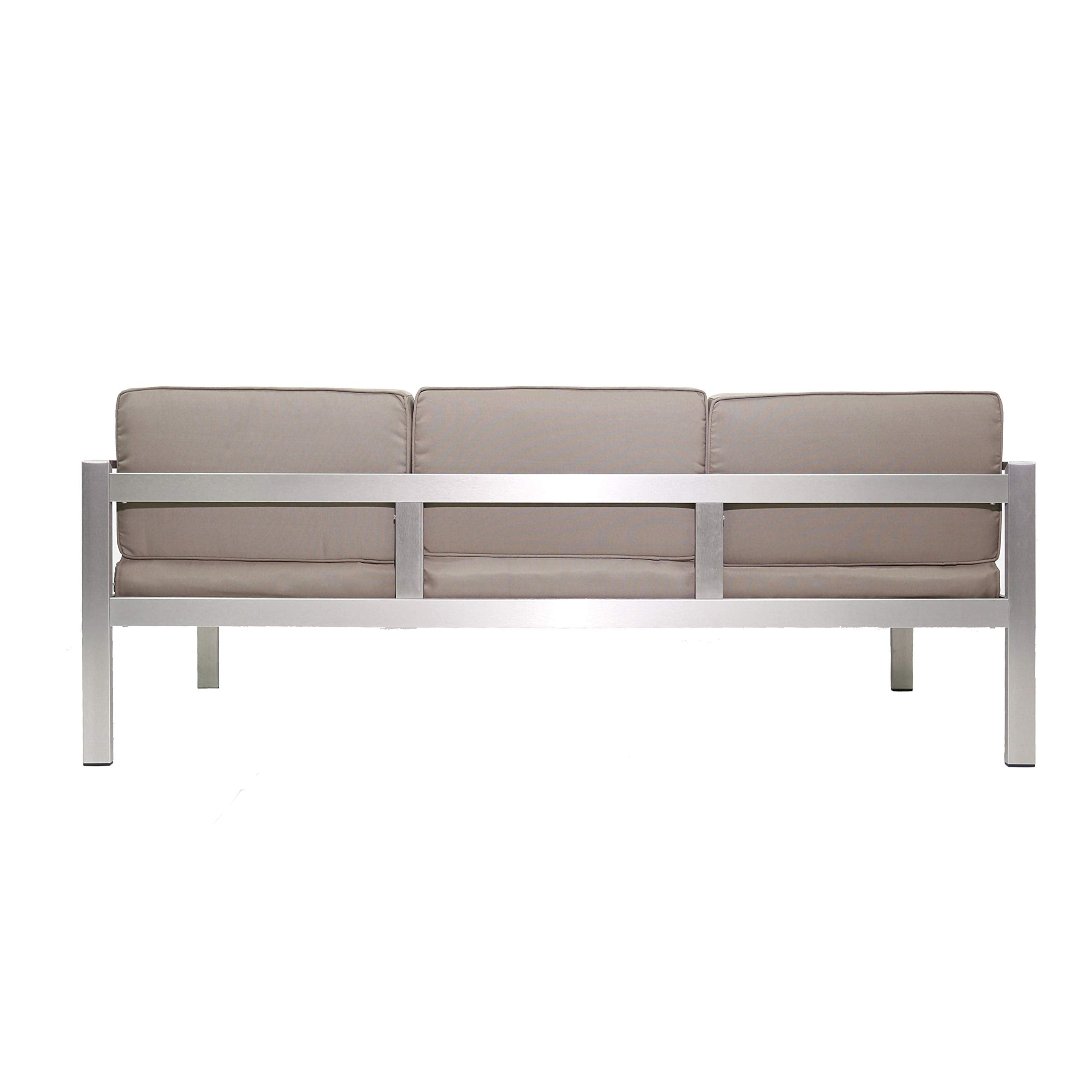 Pangea Home Karen 3 Tp Sofa, Grey