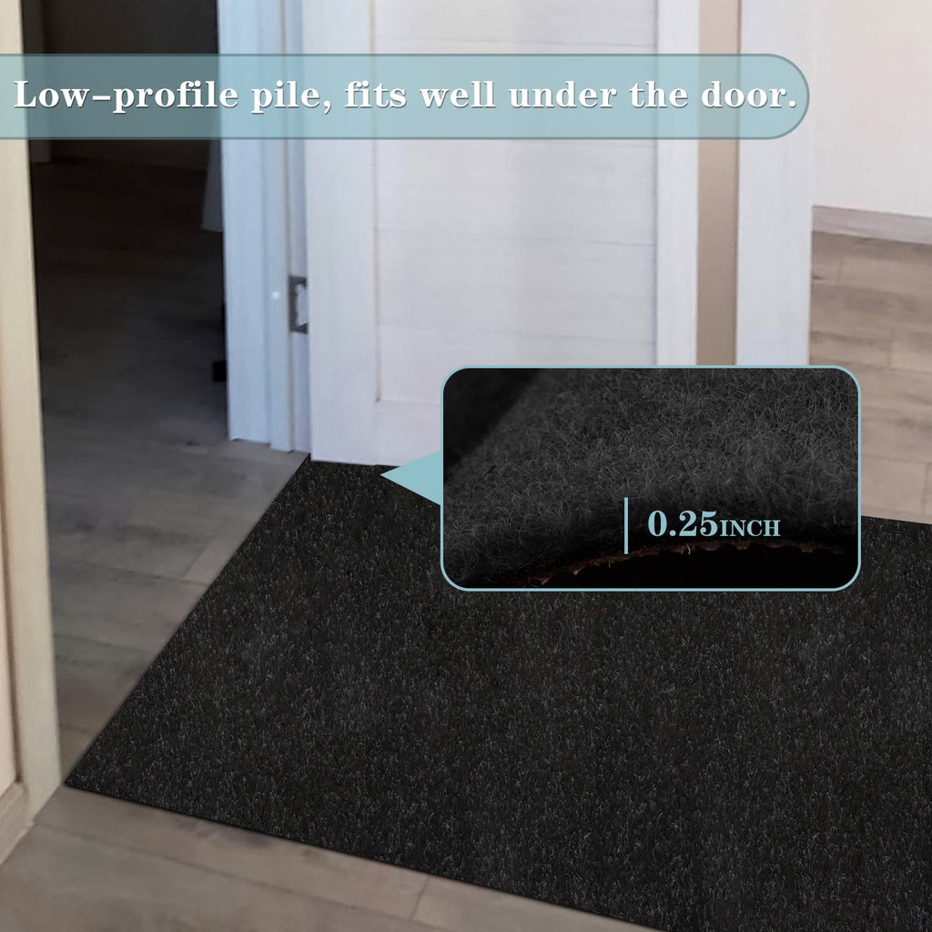 Runner Rug 2Ft X 27Ft, Ayoha 2'-82' Utility Carpet Runner For Entryway Hallway Aisles Balcony Garages, Area Rugs With Non-Slip R