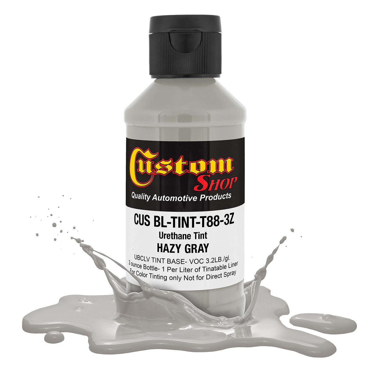 Custom Coat Camouflage Series 3 Ounce (Haze Gray Federal Standard Color #36270) Urethane Tint Concentrate For Tinting Truck Bed