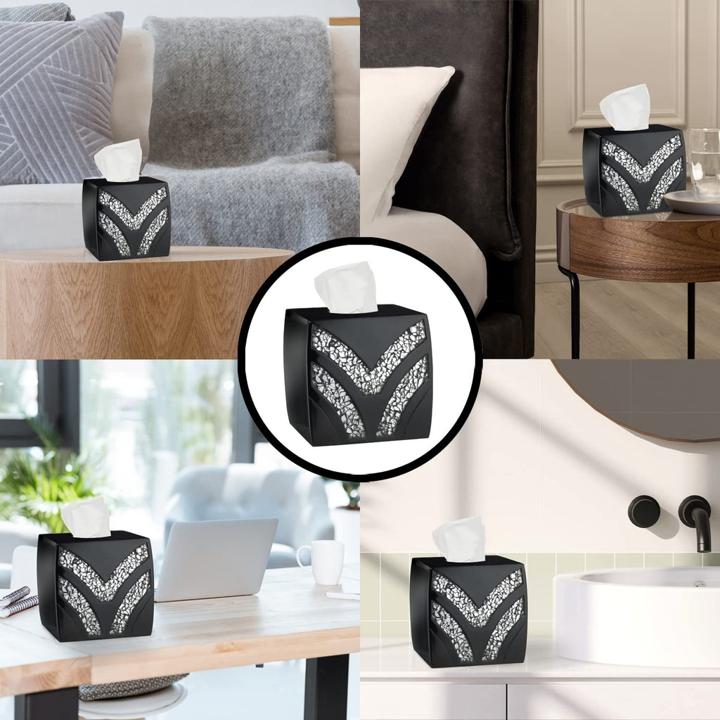 Popular Bath Sinatra Modern Bath Tissue Box Modern Classic Contemporary Decorative Beautiful Designs Bathroom Decor For Home Lux