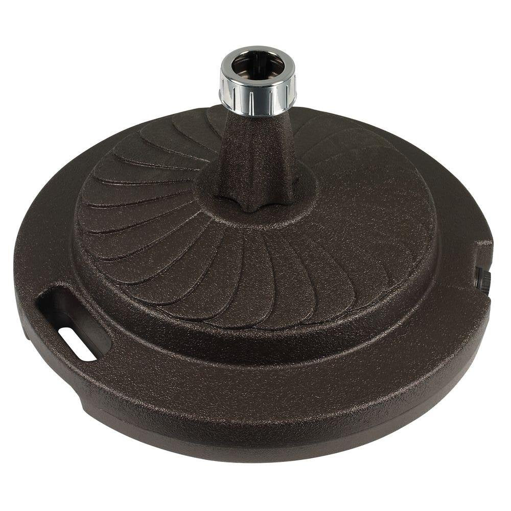 FiberBuilt Home Rb90 Wh Resin Umbrella Base - White