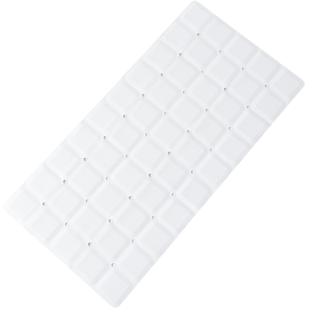 Webos Foldable Silicone Bathtub Mat: Jumbo Size Heavy Duty Safety Bath Mat for Tub Without Suction Cups Non Slip Bath & Shower M
