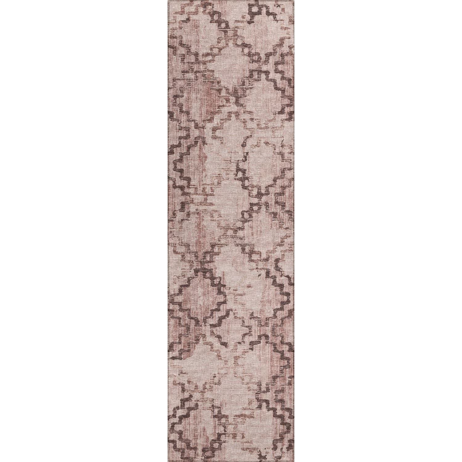 Sedona Sn15 Brown Transitional Rug Runner 2' 3" X 7 ' 6"