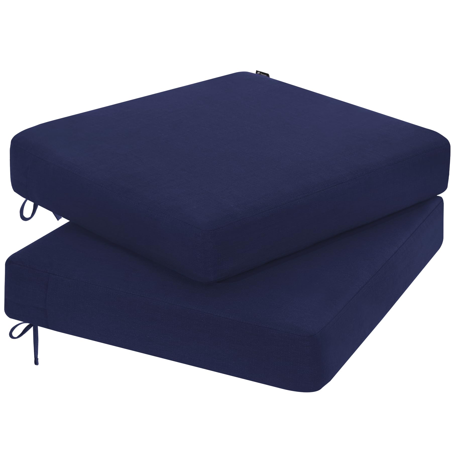 Favoyard Outdoor Chair Cushion 18.5 X 16 X 3 Inch Rainproof & 3-Year Fade Resistant Patio Furniture Cushions With Removable Cove