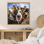 Funny Dog Selfie by The Creative Bunch Studio