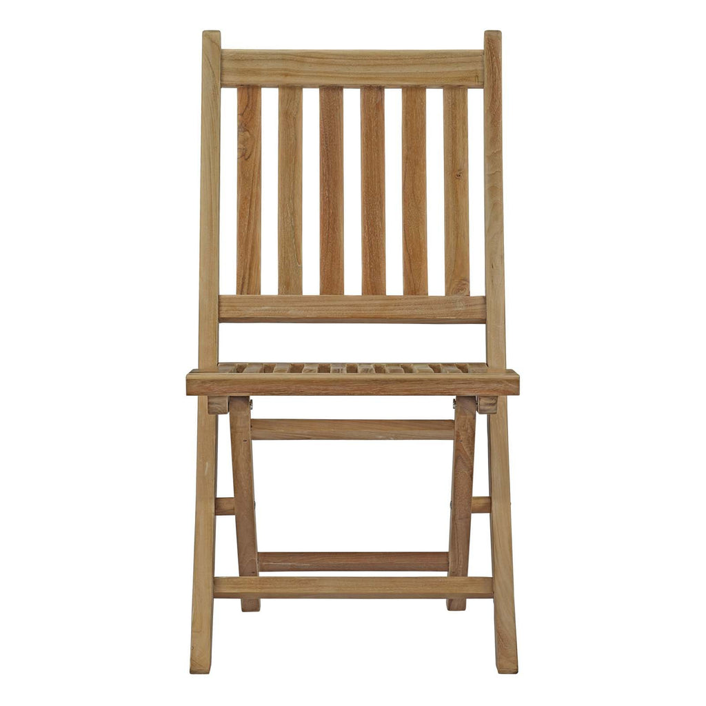 Modway EEI-3205-NAT-SET Marina Premium Grade A Teak Wood Outdoor Patio Dining Furniture Set, 7 Piece, Natural