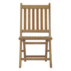 Modway EEI-3205-NAT-SET Marina Premium Grade A Teak Wood Outdoor Patio Dining Furniture Set, 7 Piece, Natural