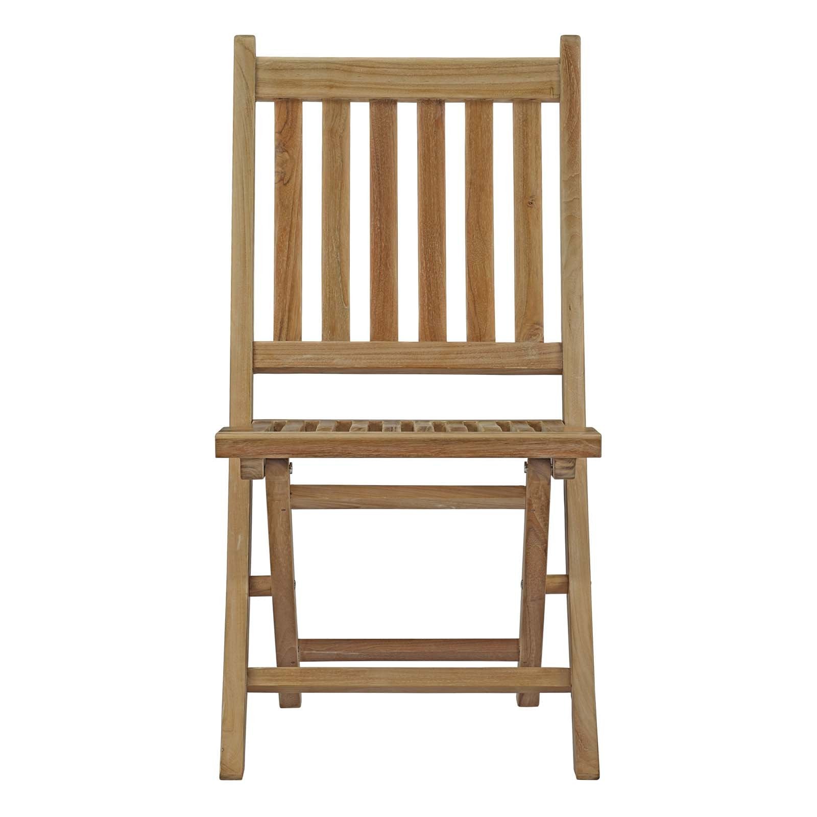 Modway EEI-3205-NAT-SET Marina Premium Grade A Teak Wood Outdoor Patio Dining Furniture Set, 7 Piece, Natural