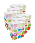Clean Cubes 13 Gallon Disposable Trash Cans (6-Pack). Reusable Garbage and Recycling Bins for Parties, Events, and More (Birthda