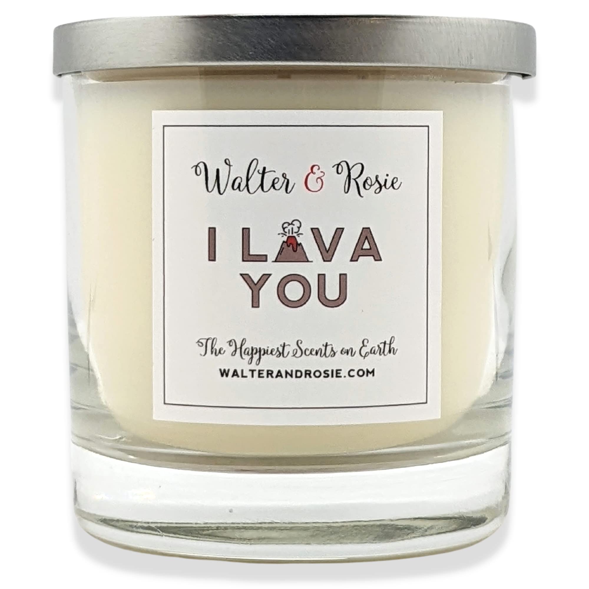 Walter & Rosie Candle Co. - I Lava You 11oz Scented Candle Inspired by Pixars Lava - Smell of Disney - Happiest Scents on Earth