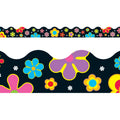 Trend Flower Power Terrific Trimmers, Bulletin Board Borders, 39 Feet