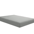 Sfoothome Full Grey Fitted Sheet Only, Wrinkle Free - Brushed Microfiber Bed Sheet With Deep Pocket
