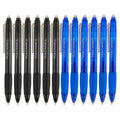 Volcanics Erasable Gel Pens Retractable Clicker Gel Erasable Pens With Eraser,0.7Mm Fine Tip For Rocket Book, School, Home And O