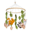 First Landings Woodland Baby Mobile for Crib - Baby Nursery Mobiles - Woodland Nursery Decor Theme - Gender Neutral Baby Stuff -