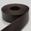DARK BROWN 2' Wide 20' Length Chair Vinyl Strap Strapping for Patio Lawn Garden Outdoor Furniture Matte Finish Color