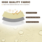 Boyspringg Patio Egg Chair Cover 91X80 Inches, Extra Large Double Egg Chair Cover For Outdoor Furniture, Swing Standing Egg Chair Cover Waterproof
