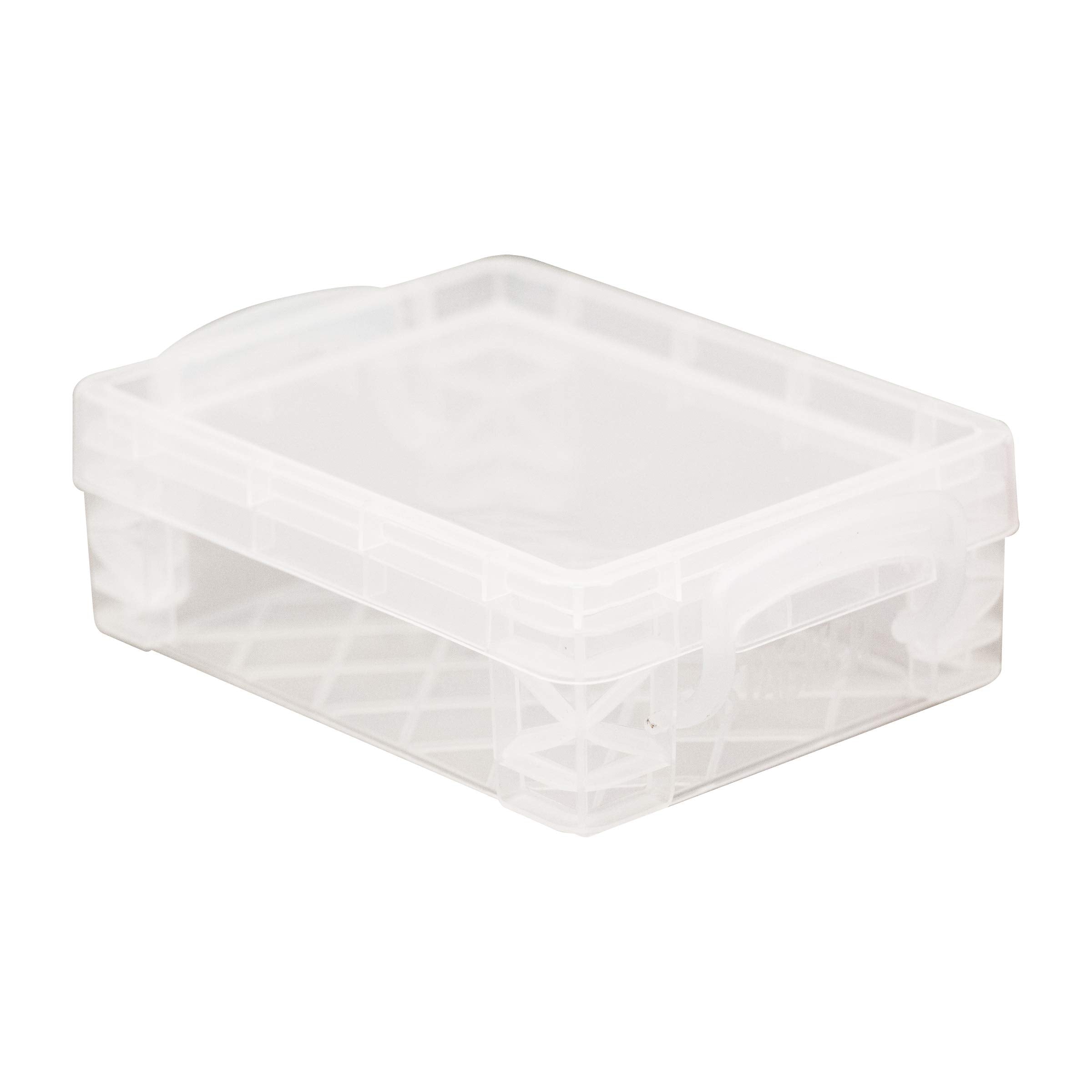 Super Stacker Crayon Box, 4.75 X 3.5 X 1.5 Inches, Clear, 1 Box (40311)