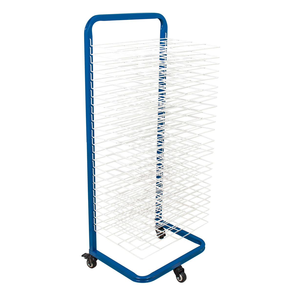 U.S. Art Supply 25 Shelf Art Drying Rack For Classrooms And Studios
