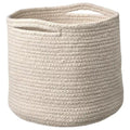 IKEA TJABBIG Basket, natural, 25x23 cm (9 x9 )