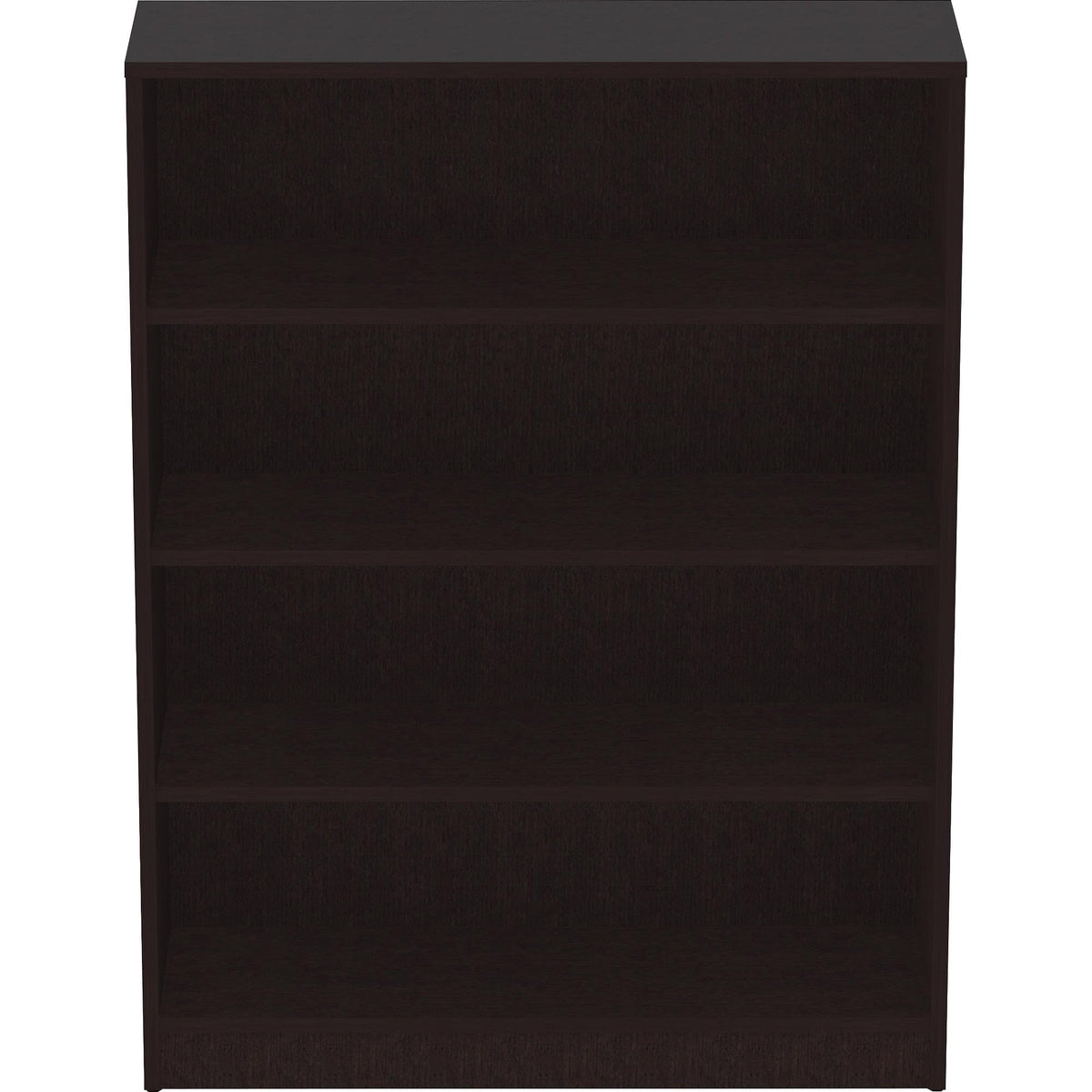 Lorell, Llr18227, Essentials Espresso Laminate Bookcase, 1 Each