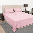 Mejoroom Full Size Sheet Set - Soft Microfiber Bed Sheets - Deep Pocket Fitted Sheet, Breathable, Wrinkle & Fade Resistant - 4 P