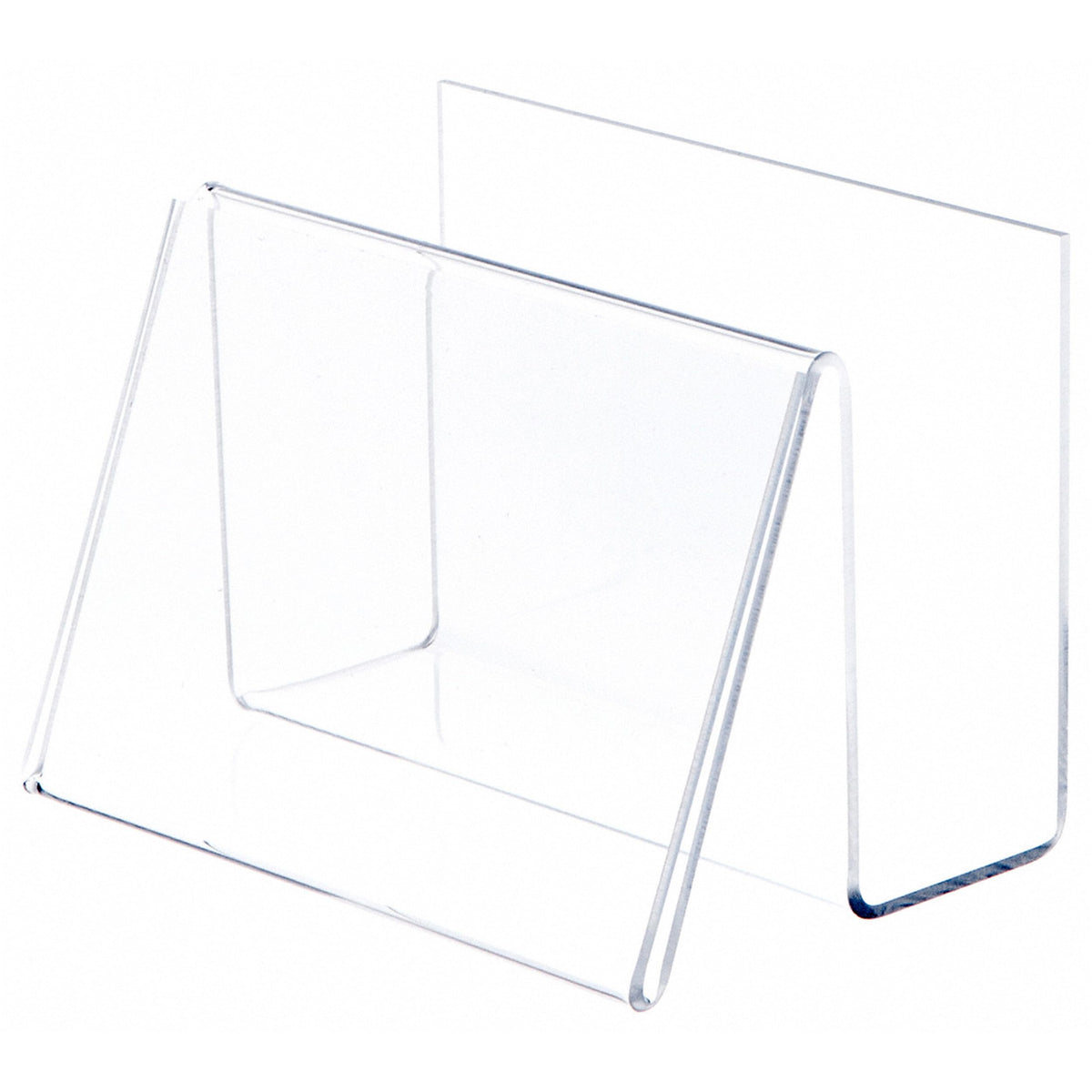 Plymor Clear Acrylic Deluxe Postcard Holder & Display (Horizontal), 6' W X 4.25' D X 4.5' H