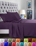 Elegant Comfort 1500 Premier Luxury Hotel Quality Super Soft Wrinkle Free And Fade Resistant 4-Piece Bed Sheet Set, California K